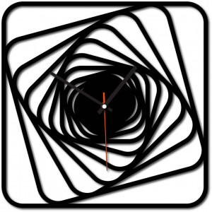 Sentop - MDF Modern falióra GARVI HD F015 i fekete 2