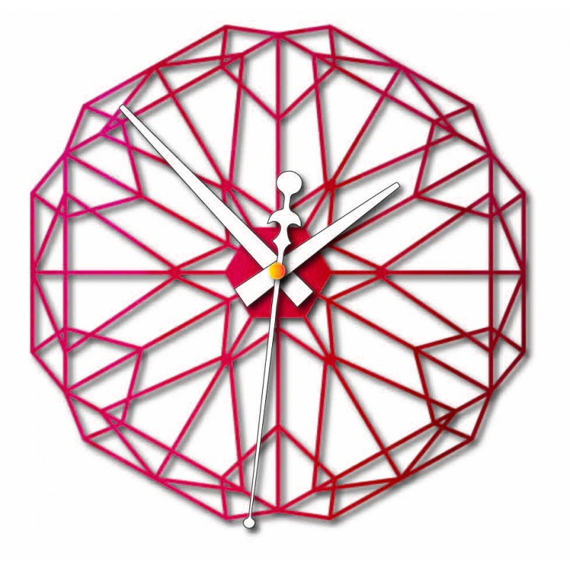 Sentop Geometrikus falióra fából készült...