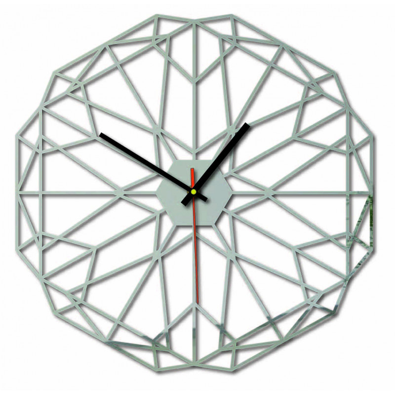 Geometrikus falióra szintén fekete X0097