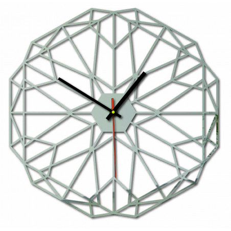Geometrikus falióra szintén fekete X0097