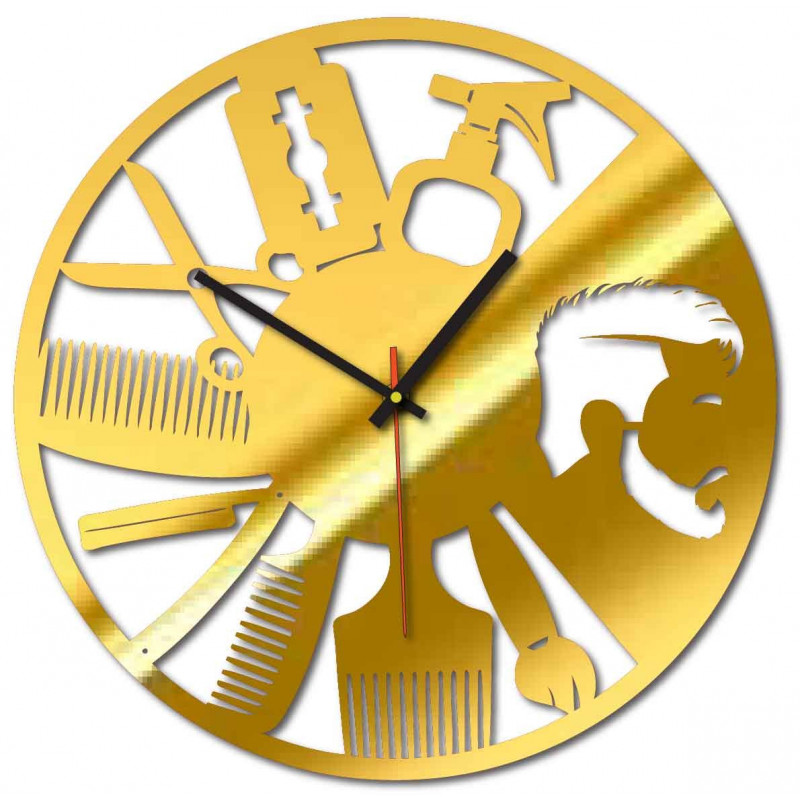 Modern falióra szalonhoz és fekete X0098