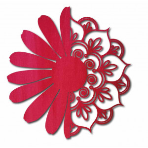 Falfestmény virág - MARGARET 2