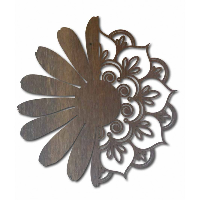 Falfestmény virág - MARGARET