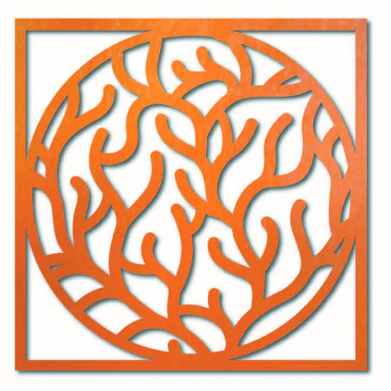 Modern falfestmény ágakból keretben - STEITI