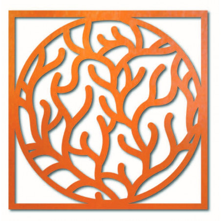 Modern falfestmény ágakból keretben - STEITI