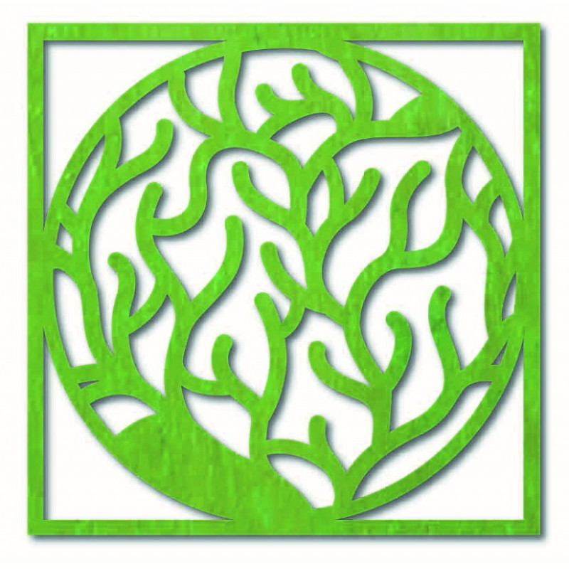 Modern falfestmény ágakból keretben - STEITI