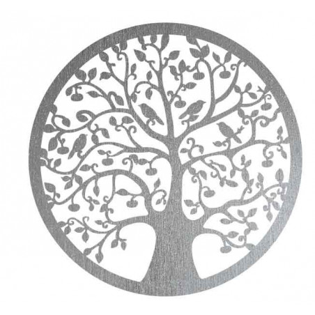 Fából készült festmény egy fáról és madarakról - HOJNISŤ