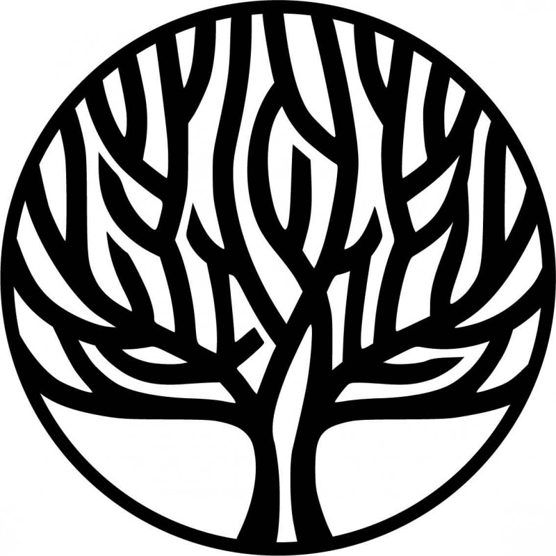 Stilizált fa festmény Életfa - HELFOOLL