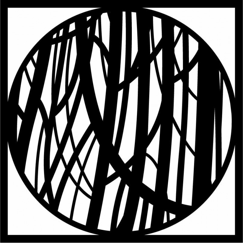 Fából készült falikép egy vonalról - HOGFOG