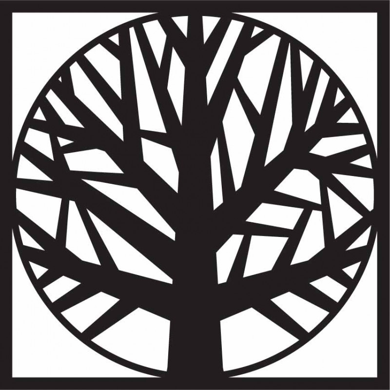 Fából készült fa kép keretben - OMARF