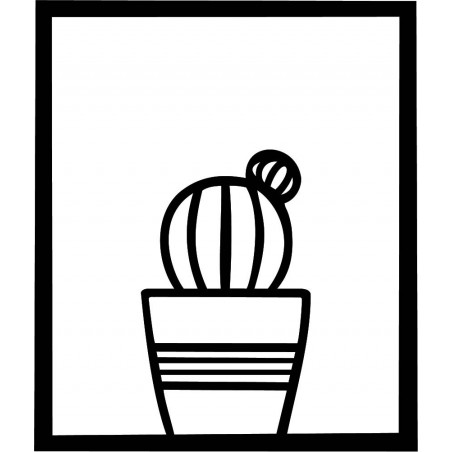 Modern festmény a falon - KAKTUSZ ALDER | SENTOP