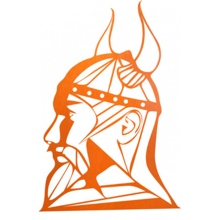 Faragott fából készült falikép Viking - RAGNAR