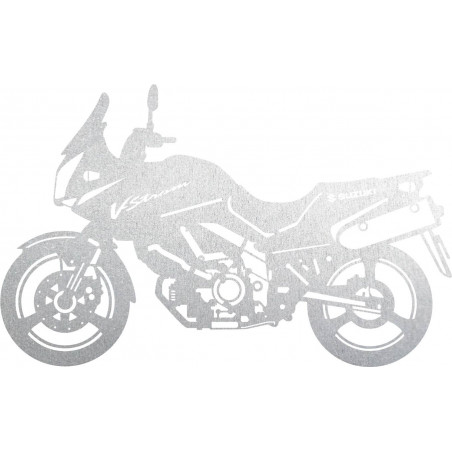 Stílusos falfestmény motorkerékpárra - SUZUKI