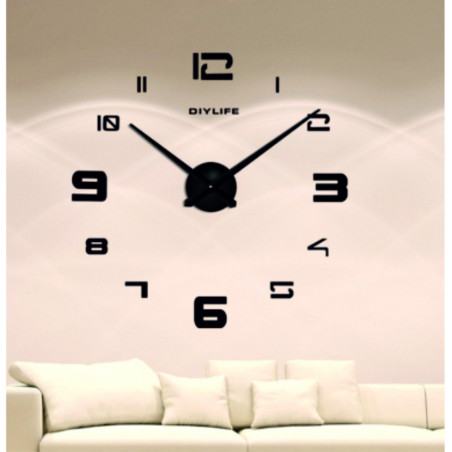 Ragasztható falióra tükör PROFI Clocks 3D