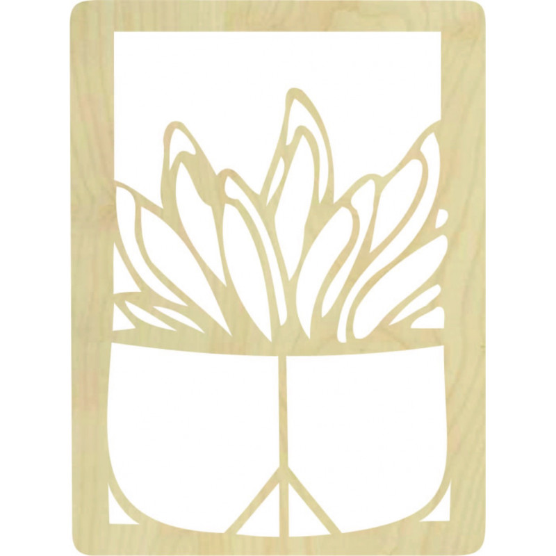 Faragott falfestés - CACTUS TEDENS | SENTOP