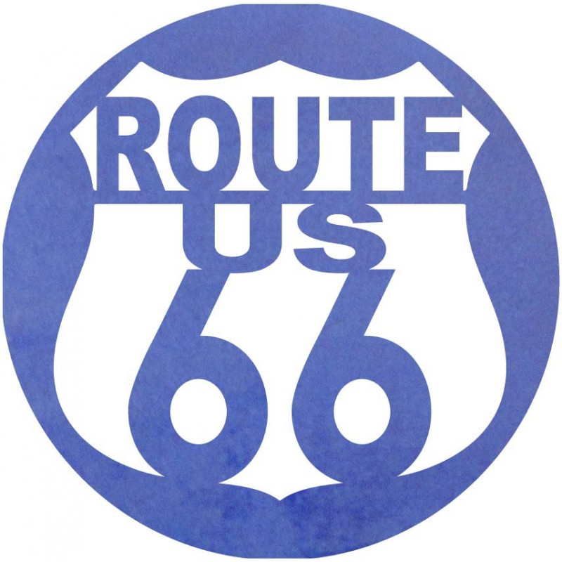 Fából készült falikép U.S. ROUTE 66