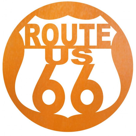Fából készült falikép U.S. ROUTE 66