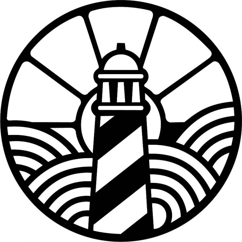 Fa kép világítótorony motívummal - FEDRO