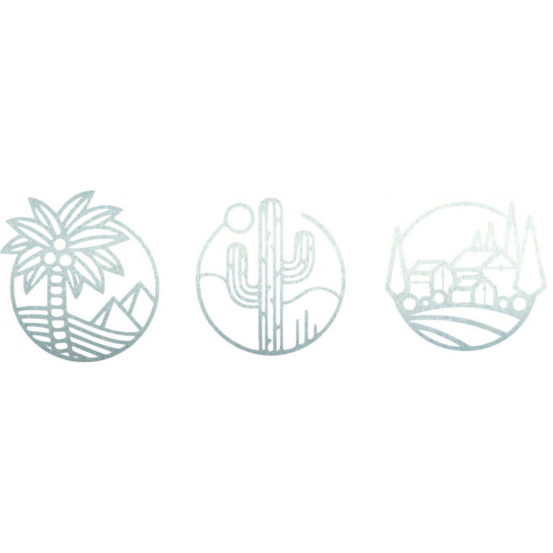 Háromrészes falfestmény, Szahara - ARAHSA