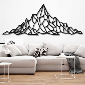 Poligonális díszítés a sziklás hegyfalon 2