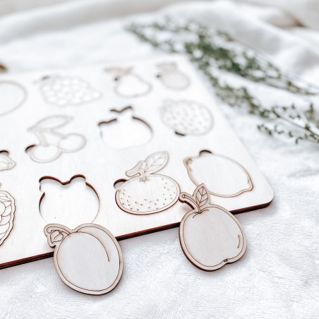 Fa montessori betét gyerekeknek - GYÜMÖLCS | SENTOP