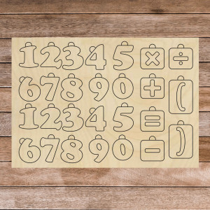 Montessori fa érzékszervi segédeszköz - Matematika |...