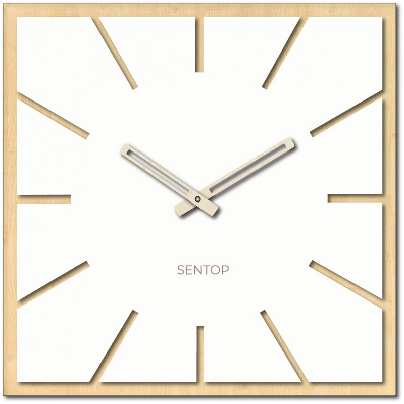 HDF JUHAR fából készült falióra - 50 x 50 cm-ig...