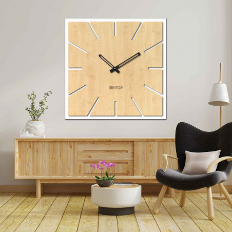 Fa falióra HDF juharból - akár 50 x 50 cm