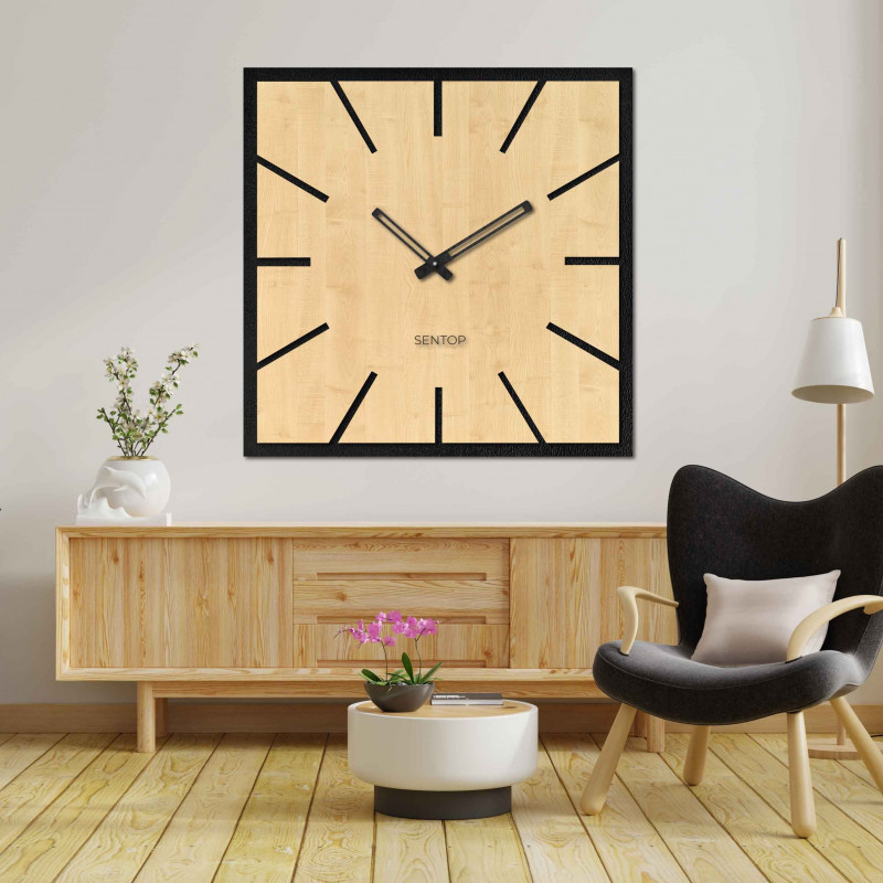 Fa falióra HDF juharból - akár 50 x 50 cm