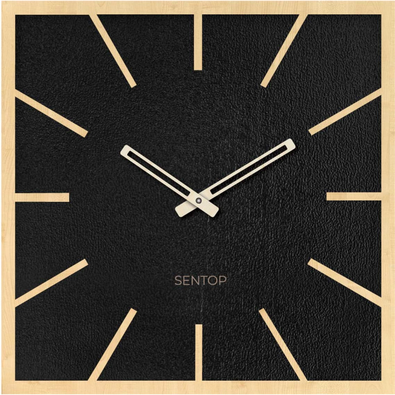 HDF JUHAR fából készült falióra - 50 x 50 cm-ig...