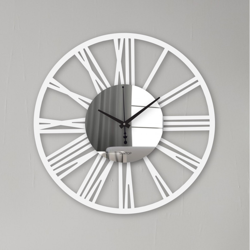 Plexiüvegből készült falióra - Sentop | X0107 | kétrétegű