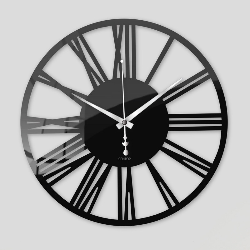 Plexiüvegből készült falióra - Sentop