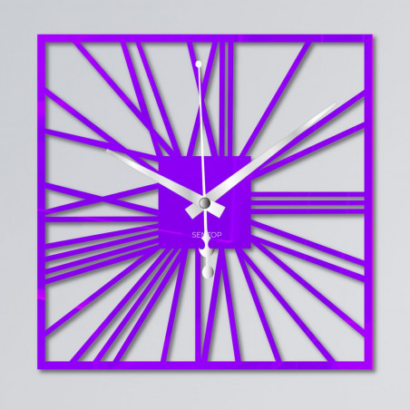 Plexiüvegből készült falióra - Sentop | X0111 | színes