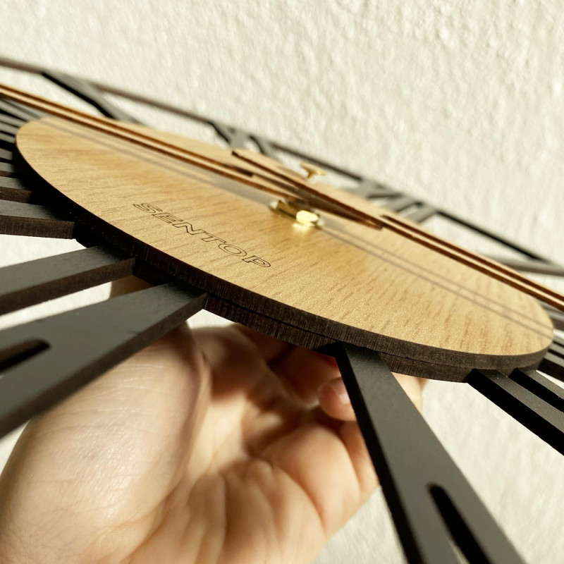 Falióra római számokkal tölgyfa - ORFERIG