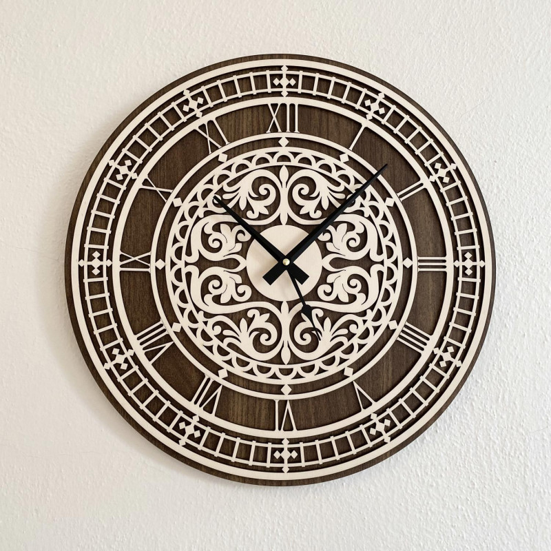 Elegáns fából készült falióra - Sentop | PR0463...