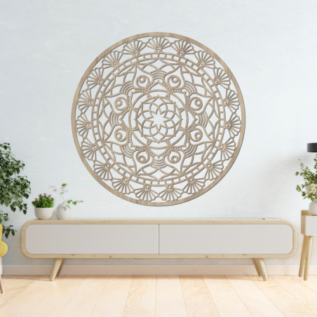 Faragott modern mandala életvirág - ZIBEZI