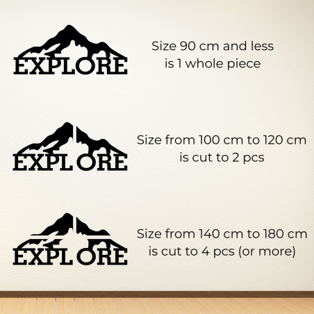 Faragott fa kép egy hegyről - JAMMONY