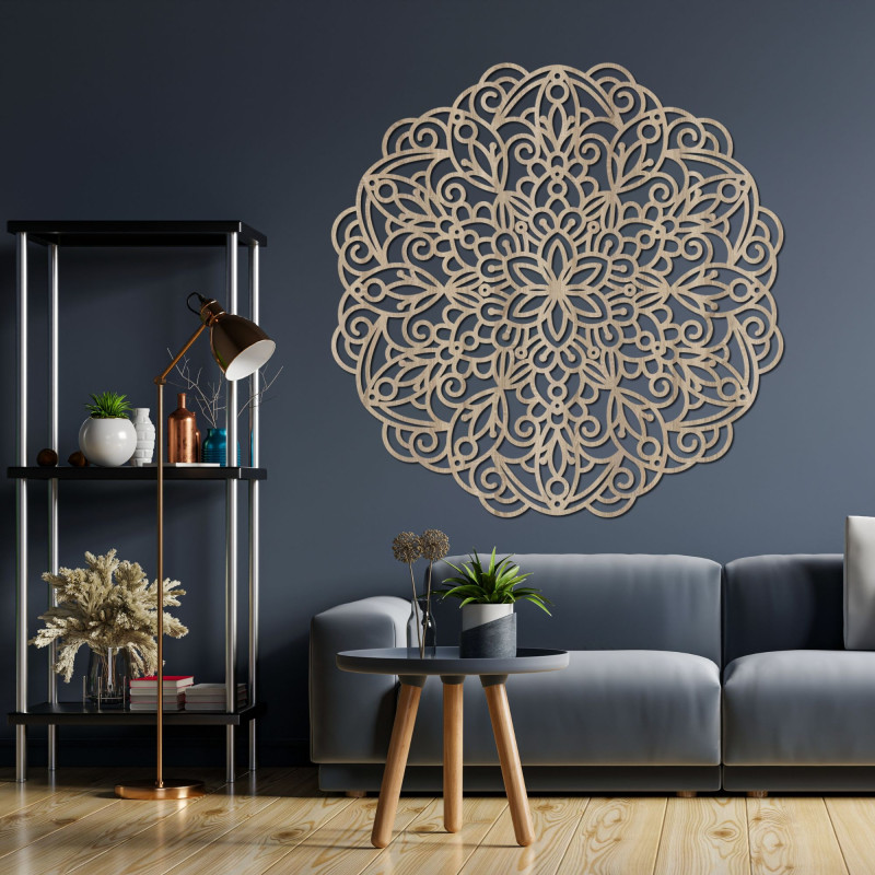 Nagy fa mandala, falfestmény - MELLANY