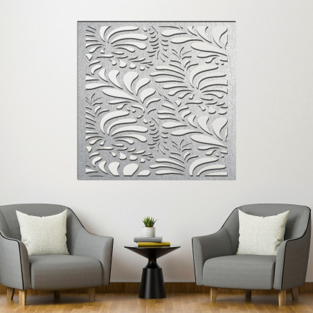 Faragott fából készült falikép - HERBA