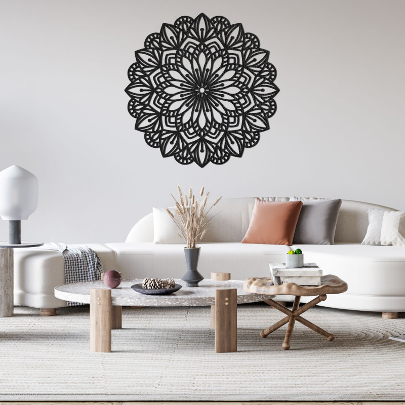 Mandala formájú fadísz - PETALUM