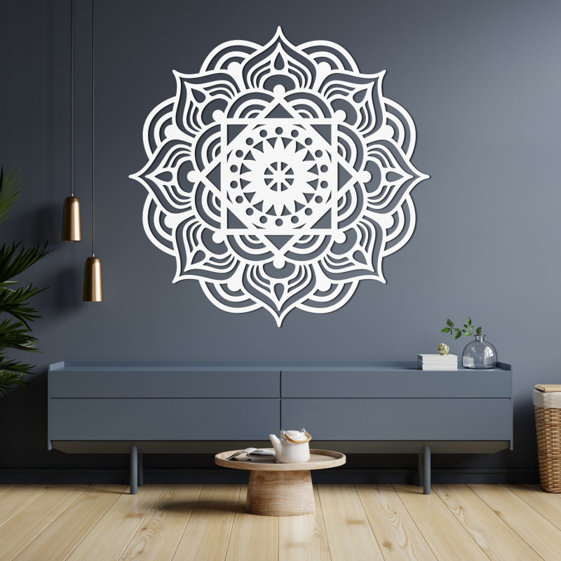 Keleti fa mandala falfestmény - SYMMETRY
