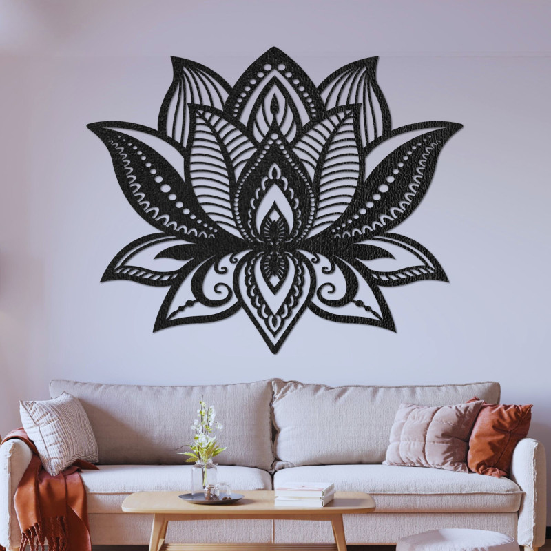 Fából készült fali dekoráció mandala - FLORALIS
