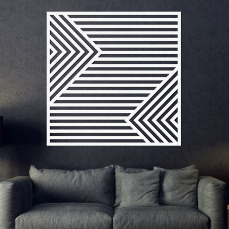 Fából készült fali dekoráció - PRISMA