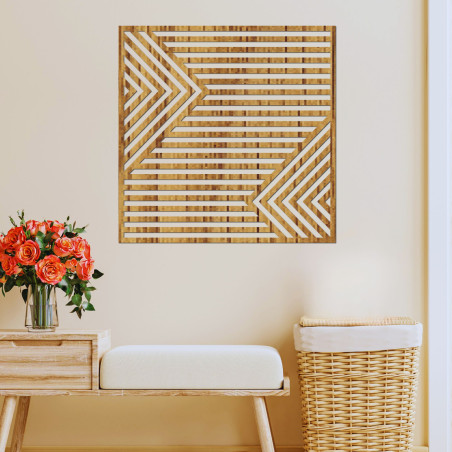 Fából készült fali dekoráció - LINEA