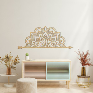 Fából készült mandala falra - ARONGE 2