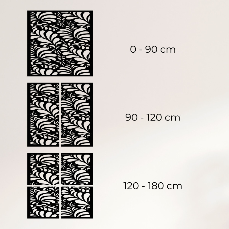 Faragott fából készült falikép - HERBA