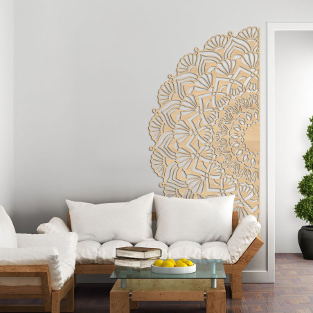 Egyedi fél fa mandala a falra - MENSIS Egyedi fél fa mandala a falra - MENSIS