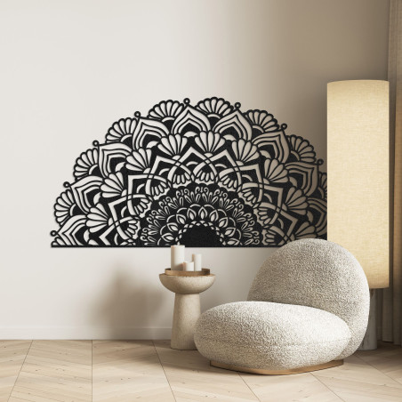 Egyedi fél fa mandala a falra - MENSIS