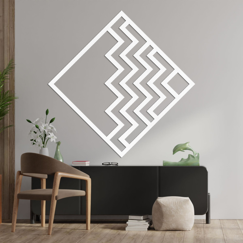 Fa geometrikus díszítő négyzet - FORNET