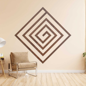 Geometrikus fa dekoráció - WOORTLE
